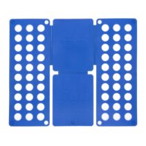 Innovagoods Doblador de Ropa - Polipropileno - Plegable - Uso Sencillo - Compacto - 24x59x1cm - Color Azul