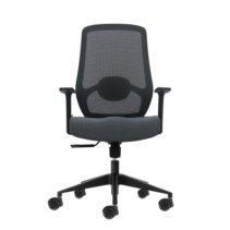 Oqonos Cherg 002 Silla de Oficina Ergonomica con Soporte Lumbar Ajustable en Altura y Profundidad