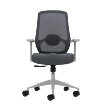Oqonos Cherg 003 Silla de Oficina Ergonomica con Soporte Lumbar Ajustable en Altura y Profundidad