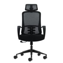 Oqonos Cherg 004 Silla de Oficina Ergonomica con Reposacabezas Cervical Ajustable