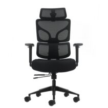 Oqonos Cherg 010 Silla de Oficina Ergonomica con Reposacabezas Cervical Ajustable