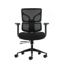 Oqonos Cherg 012 Silla de Oficina Ergonomica con Respaldo y Asiento de Malla Elastica