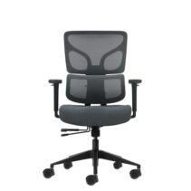 Oqonos Cherg 013 Silla de Oficina Ergonomica con Respaldo y Asiento de Malla Elastica