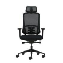 Oqonos Cherg 018 Silla de Oficina Ergonomica con Reposacabezas Cervical Ajustable