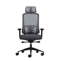 Oqonos Cherg 019 Silla de Oficina Ergonomica con Reposacabezas Cervical Ajustable