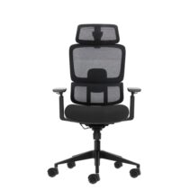 Oqonos Cherg 027 Silla de Oficina Ergonomica con Reposacabezas Cervical Ajustable
