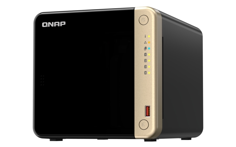QNAP TS-464-8G NAS Torre Procesador Intel Celeron N5095 - Memoria 8GB - 4 Bahias 2.5"