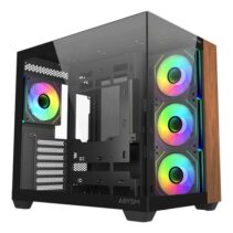 Abysm Danube Sava Nature 285B Black ARGB Caja Torre ATX