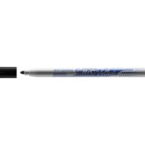 Bic Velleda 1721 Rotulador para Pizarra - Punta Fina - Trazo de 1.5mm - Borrado Optimo - Color Negro