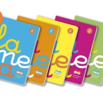 Lamela Pack de 5 Libretas Grapadas con 50 Hojas de 90g/m2 con Margen - Formato A4 - Pauta Cuadrovia de 4mm - Cubierta de Polipropileno Fluorescente - Papel Offset Blanco Extra - Colores Surtidos