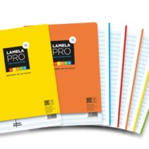 Lamela Pro Recambio Multitarea de 100 Hojas de 90g/m2 - Formato A4 - Pauta Cuadrovia de 3mm - Papel Offset Blanco Extra - Certificacion PEFC