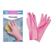 Cegasa Guantes de Latex Talla G 8-8 1/2 - Flocados - Uso General
