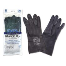 DPL Occupational Grandeur Guantes Industriales Talla 7-7 1/2 - Flocados - Espesor en Palma de 0