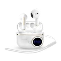 Energy Sistem ChargeView TWS Auriculares - Bluetooth 5.4 - Tecnologia True Wireless - 20h Autonomia - Display con Estado de Bateria - Color Blanco