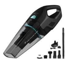 Cecotec Conga Immortal ExtremeSuction Aspiradora de Mano - Autonomia hasta 25min - Capacidad 500ml - Deposito de 500ml - Incluye Accesorios - Ergonomico - Color Negro y Azul