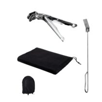 Cecotec DragonPack 4600 S Set de Accesorios para Barbacoa - Pinzas - Cubierta Protecctora - Atizador - Color Varios