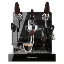 Cecotec Baristeo Excelsa Cafetera Espresso - Capacidad 330ml - Presion 15bar - Deposito de 330ml - Pantalla Digital - Temperatura Regulable - Acero Inoxidable - Color Negro