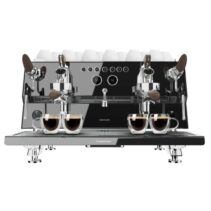 Cecotec Baristeo Gastro Dark Cafetera Espresso Profesional Doble - 3150W - Calientatazas - Presion 9bar - Temperatura Regulable - Vaporizador - Portafiltro Profesional 58mm - Color Gris Oscuro
