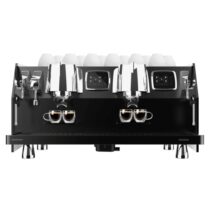 Cecotec Baristeo Regina Cafetera Espresso Profesional Doble - 5200W - Calientatazas - Presion 9bar - Caldera de Acero Inoxidable - Pantalla LCD - Vaporizador - Portafiltro Profesional 58mm - Color Negro