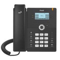 Axtel AX-300G Telefono fijo IP - PoE - Hasta 4 Cuentas SIP - 1000 Entradas - Color Negro