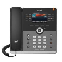 Axtel AX-500W Telefono Fijo IP - WiFI y Bluetooth - Hasta 12 Cuentas SIP - Gigabit - PoE - Color Negro