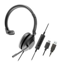 Axtel One Auriculares con Microfono USB - Conexion USB-A - Controles de Audio Integrados - Estereo