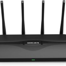 Mercusys MR47BE Router WiFi 7 TriBanda BE9300 - 3 Puertos 10/100/1000/2500Mbps - Easymesh - MU-MIMO - Color Negro