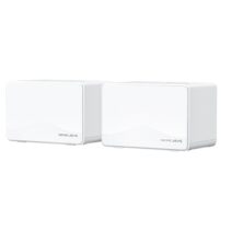Mercusys Halo H25BE Pack de 2 Unidades Sistema Mesh Wi Fi 7 BE3600 - Cobertura Hasta 460m2 - Velocidad hasta 3600 Mbps - Color Blanco