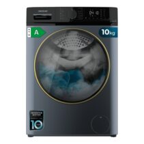 Cecotec Bolero DressCode 10610 Inverter Titanium A Lavadora de Carga Frontal - Capacidad 10kg - Velocidad 1400rpm - Seguro Infantil - Motor Inverter - 15 Programas - Color Azul