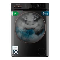 Cecotec Bolero DressCode 8610 Inverter Steel A Lavadora de Carga Frontal - Capacidad 8kg - Velocidad 1400rpm - Motor Inverter - 15 Programas - Color Gris Oscuro