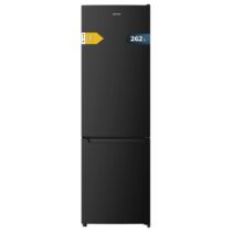 Cecotec Bolero CoolMarket Combi 262 Black E Frigorifico Combi - Capacidad 262L - Luz LED - Temperatura Regulable - Funcionamiento Ciclico - Clase E - 54.5x59x170cm - Color Negro