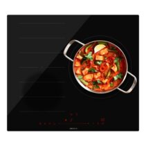 Cecotec Bolero Squad I 3300 FullFlex Cocina de Induccion Encastrable - 7400W - 2 Zonas - Detector de Sartenes - Temporizador - Control Tactil - 9 Niveles de Potencia - Funcion Booster - Color Negro