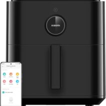 Xiaomi Smart Air Fryer 6.5L Freidora de Aire 1800 W - Conveccion 360 Grados - Funcion Desengrase - Control Inteligente Mi Home - Color Negro