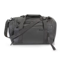 Lagart Bolsa de Viaje Deportiva 45L - Varios Compartimentos - Asas de Mano - Bandolera Ajustable - Medidas 47x27x24cm - Color Negro
