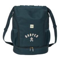 Safta Harper and Neyer Saco Mochila - Bolsillo Interior con Cremallera - Bolsillos Laterales - Bolsillo Lateral - Cierre con Webbings - Correas Ajustables - 21.93L - 340x150x430mm - Color Azul Marino