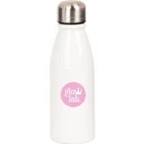 Safta Glowlab Amazing Botella Metalica de 500ml - 60x240mm - Color Blanco