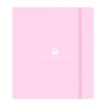 Safta Benetton Unique Carpeta con 4 Anillas 35mm - Tapas de PP Foam - Recambio 100 Hojas - Cierre Elastico - Ranura para Boligrafo - Separadores Internos - 270x40x320mm - Color Rosa