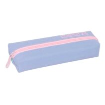 Safta Munich Mellow Portatodo - Cremallera - Goma Elastica - 0.53L - 220x70x40mm - Color Azul Claro