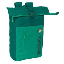 Safta Real Betis Balompie Mochila para Portatil hasta 15.6" - Cremallera - Interior Acolchado - Repelente al Agua - Hombreras Ergonomicas - Asa Superior - 280x130x420mm - Color Verde