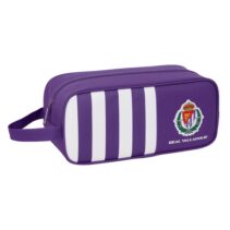 Safta Real Valladolid Zapatillero - Asa Lateral - 7L - Resistente y Duradero - 340x140x150mm - Color Morado
