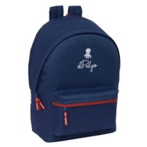 Safta el Pulpo Mochila para Portatil hasta 15.6" - Alojamiento Antirrobo - Conector USB - Base Acolchada - Hombreras Ergonomicas - 24.55L - Asa Superior - 310x180x440mm - Color Azul Marino