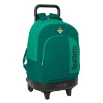 Safta Real Betis Balompie Mochila con Carro - Extraible - Bolsillo Frontal - Portabotellas - Tirador Doble - Hombreras Acolchadas - Asa Acolchada - Tarjeta ID - 330x220x450mm - Color Verde
