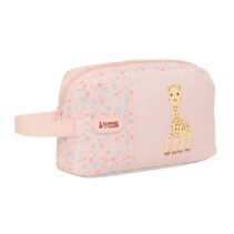 Safta Sophie la Girafe Joy Portadesayunos Termico de 1.7L - Interior Forrado en Aluminio - Repelente al Agua - 215x65x120mm - Color Rosa Pastel