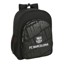 Safta F.C.Barcelona Mochila - Adaptable a Carro - Bolsillos Laterales - Doble Tirador - Hombreras Acolchadas - Asa Superior - 15L - 320x120x380mm - Color Negro