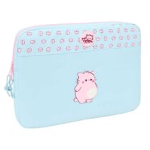 Safta Pembe The Pink Cat Funda para Portatil hasta 15.6" - Alojamiento Acolchado - 3.80L - Proteccion contra Golpes - 395x35x275mm - Color Azul Claro