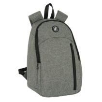Safta Minnie Mouse Grey Mochila - Isotermica - Cremallera Doble - Bolsillo Frontal - Hombreras Acolchadas - Material Repelente - Asa Superior - 14.5L - 230x180x360mm - Color Gris