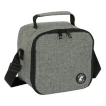 Safta Minnie Mouse Grey Bolsa Isotermica Porta Alimentos 4.4L - Cremallera - Interior Forrado de Aluminio - Bandolera Ajustable - Repelente al Agua - Asa Superior - 200x150x200mm - Color Gris