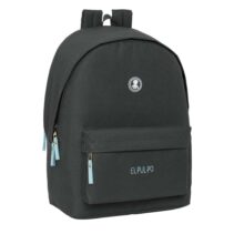 Safta el Pulpo Grafito Mochila para Portatil hasta 15.6" - Alojamiento Antirrobo - Conector USB - Capacidad 24.55L - Bolsillo Frontal - Base Acolchada - Asa Superior - 310x180x440mm - Color Negro