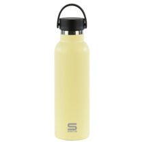 Safta Botella Termo de 600ml - Acero Inoxidable - Asa Superior - Color Amarillo
