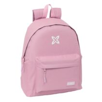 Safta Munich Basicos Mochila - Bolsillo Frontal - Hombreras Acolchadas - Espalda Acolchada - Doble Tirador - Asa Superior - 20.8L - 330x150x420mm - Color Rosa